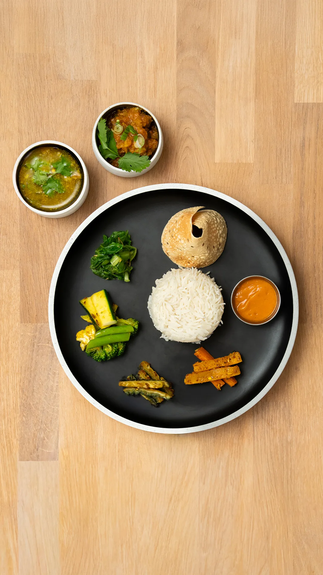 Dhal Bhat Platter
